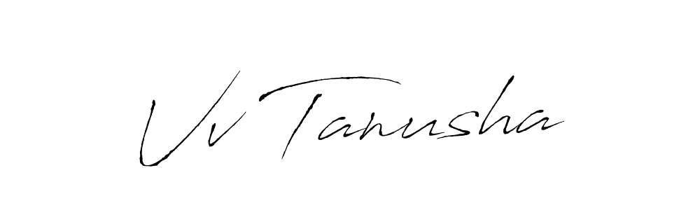 You can use this online signature creator to create a handwritten signature for the name Vv Tanusha. This is the best online autograph maker. Vv Tanusha signature style 6 images and pictures png