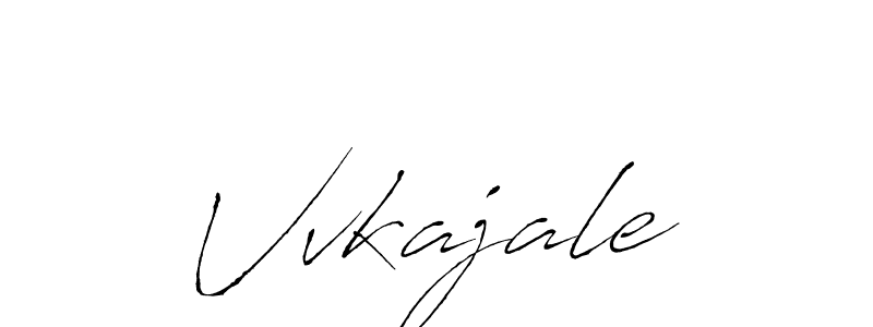 if you are searching for the best signature style for your name Vvkajale. so please give up your signature search. here we have designed multiple signature styles  using Antro_Vectra. Vvkajale signature style 6 images and pictures png