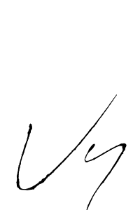 Use a signature maker to create a handwritten signature online. With this signature software, you can design (Antro_Vectra) your own signature for name Vy. Vy signature style 6 images and pictures png