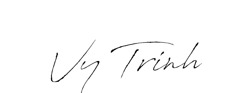 Similarly Antro_Vectra is the best handwritten signature design. Signature creator online .You can use it as an online autograph creator for name Vy Trinh. Vy Trinh signature style 6 images and pictures png