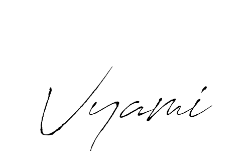 How to make Vyami name signature. Use Antro_Vectra style for creating short signs online. This is the latest handwritten sign. Vyami signature style 6 images and pictures png