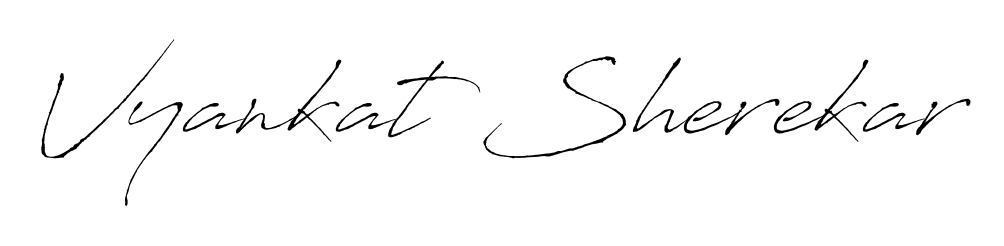 Make a beautiful signature design for name Vyankat Sherekar. Use this online signature maker to create a handwritten signature for free. Vyankat Sherekar signature style 6 images and pictures png