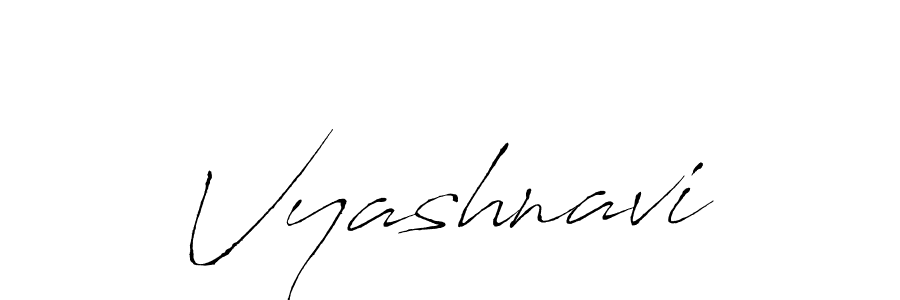 Vyashnavi stylish signature style. Best Handwritten Sign (Antro_Vectra) for my name. Handwritten Signature Collection Ideas for my name Vyashnavi. Vyashnavi signature style 6 images and pictures png