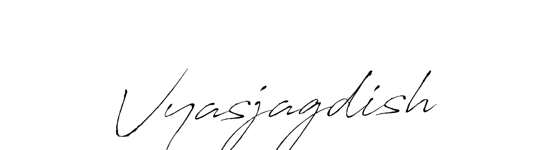 Antro_Vectra is a professional signature style that is perfect for those who want to add a touch of class to their signature. It is also a great choice for those who want to make their signature more unique. Get Vyasjagdish name to fancy signature for free. Vyasjagdish signature style 6 images and pictures png