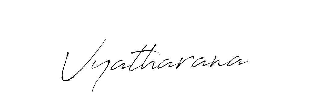 Create a beautiful signature design for name Vyatharana. With this signature (Antro_Vectra) fonts, you can make a handwritten signature for free. Vyatharana signature style 6 images and pictures png