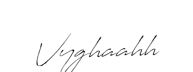 Use a signature maker to create a handwritten signature online. With this signature software, you can design (Antro_Vectra) your own signature for name Vyghaahh. Vyghaahh signature style 6 images and pictures png