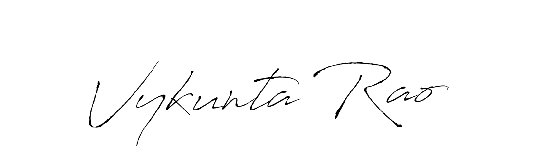 Once you've used our free online signature maker to create your best signature Antro_Vectra style, it's time to enjoy all of the benefits that Vykunta Rao name signing documents. Vykunta Rao signature style 6 images and pictures png