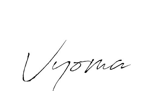 Once you've used our free online signature maker to create your best signature Antro_Vectra style, it's time to enjoy all of the benefits that Vyoma name signing documents. Vyoma signature style 6 images and pictures png