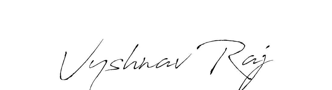 How to make Vyshnav Raj signature? Antro_Vectra is a professional autograph style. Create handwritten signature for Vyshnav Raj name. Vyshnav Raj signature style 6 images and pictures png