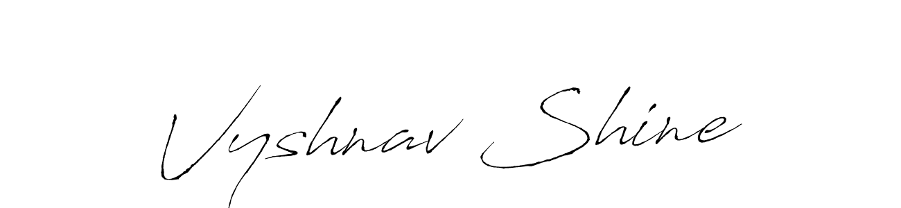 Similarly Antro_Vectra is the best handwritten signature design. Signature creator online .You can use it as an online autograph creator for name Vyshnav Shine. Vyshnav Shine signature style 6 images and pictures png