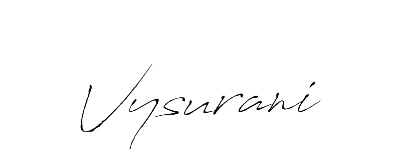 How to Draw Vysurani signature style? Antro_Vectra is a latest design signature styles for name Vysurani. Vysurani signature style 6 images and pictures png