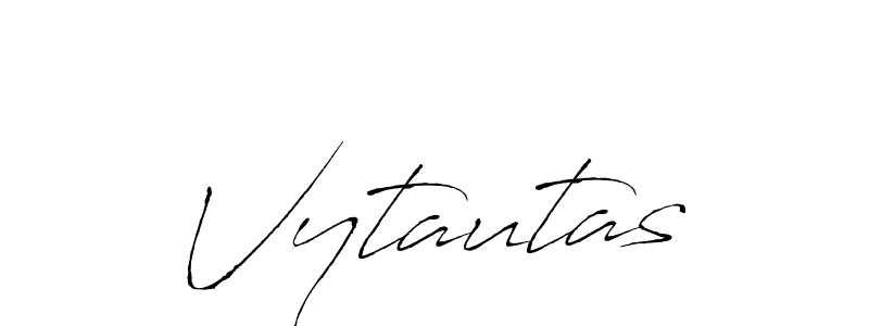 Vytautas stylish signature style. Best Handwritten Sign (Antro_Vectra) for my name. Handwritten Signature Collection Ideas for my name Vytautas. Vytautas signature style 6 images and pictures png