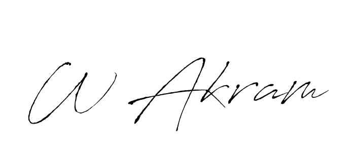 Make a short W Akram signature style. Manage your documents anywhere anytime using Antro_Vectra. Create and add eSignatures, submit forms, share and send files easily. W Akram signature style 6 images and pictures png