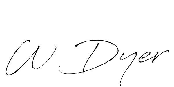 This is the best signature style for the W Dyer name. Also you like these signature font (Antro_Vectra). Mix name signature. W Dyer signature style 6 images and pictures png