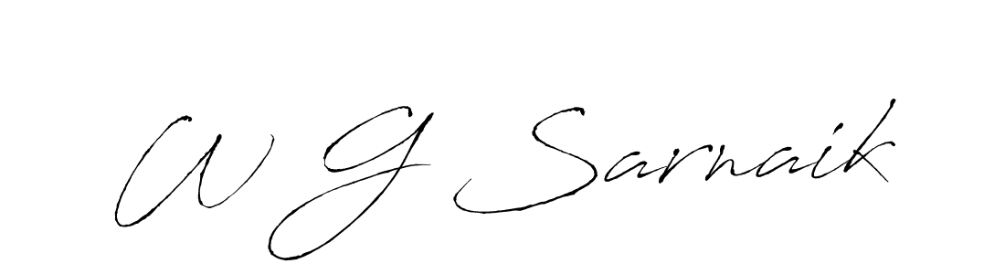You can use this online signature creator to create a handwritten signature for the name W G Sarnaik. This is the best online autograph maker. W G Sarnaik signature style 6 images and pictures png