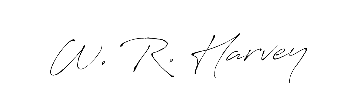 See photos of W. R. Harvey official signature by Spectra . Check more albums & portfolios. Read reviews & check more about Antro_Vectra font. W. R. Harvey signature style 6 images and pictures png