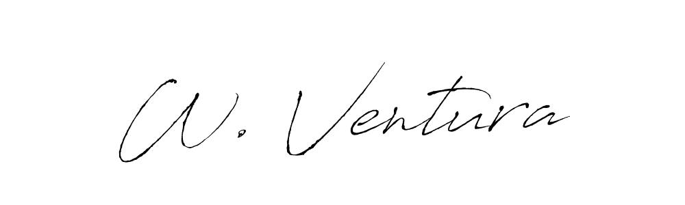 Once you've used our free online signature maker to create your best signature Antro_Vectra style, it's time to enjoy all of the benefits that W. Ventura name signing documents. W. Ventura signature style 6 images and pictures png