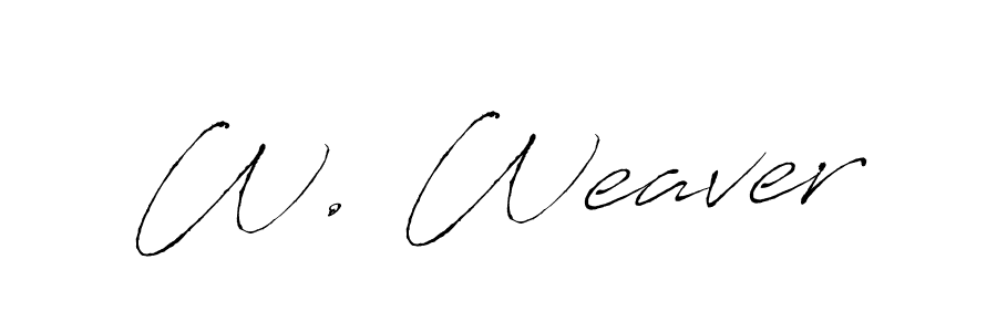 if you are searching for the best signature style for your name W. Weaver. so please give up your signature search. here we have designed multiple signature styles  using Antro_Vectra. W. Weaver signature style 6 images and pictures png