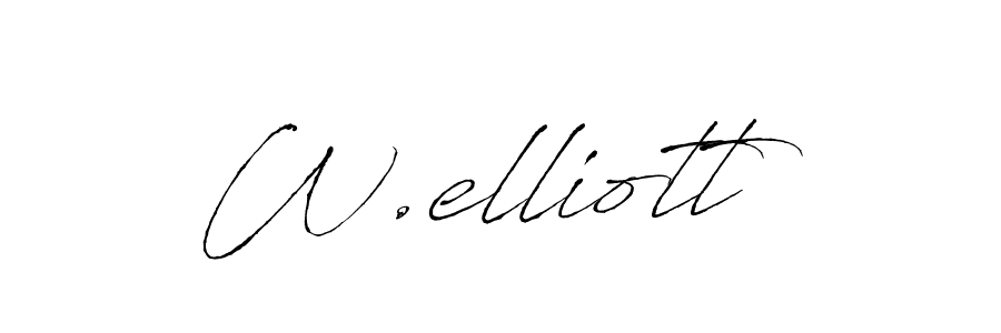 Similarly Antro_Vectra is the best handwritten signature design. Signature creator online .You can use it as an online autograph creator for name W.elliott. W.elliott signature style 6 images and pictures png