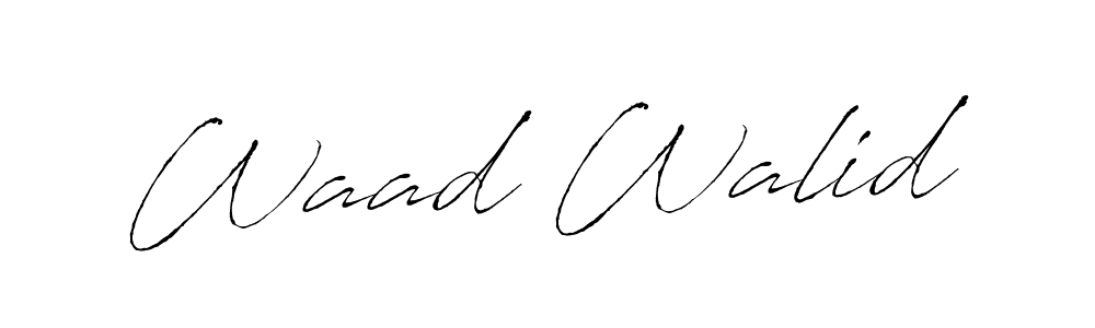 This is the best signature style for the Waad Walid name. Also you like these signature font (Antro_Vectra). Mix name signature. Waad Walid signature style 6 images and pictures png