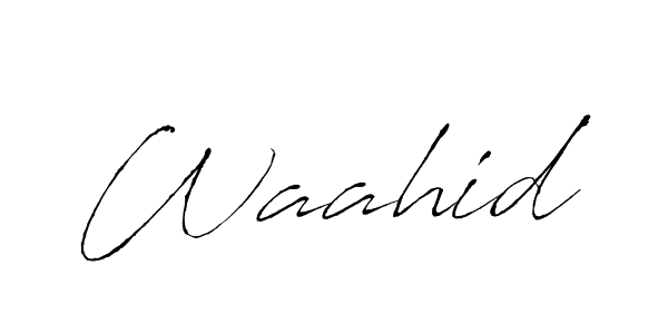 Also we have Waahid name is the best signature style. Create professional handwritten signature collection using Antro_Vectra autograph style. Waahid signature style 6 images and pictures png