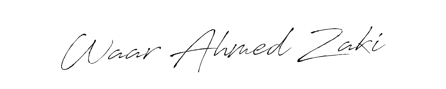 Use a signature maker to create a handwritten signature online. With this signature software, you can design (Antro_Vectra) your own signature for name Waar Ahmed Zaki. Waar Ahmed Zaki signature style 6 images and pictures png