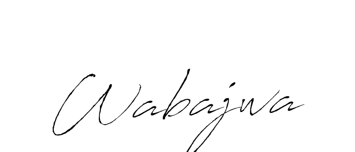 You can use this online signature creator to create a handwritten signature for the name Wabajwa. This is the best online autograph maker. Wabajwa signature style 6 images and pictures png