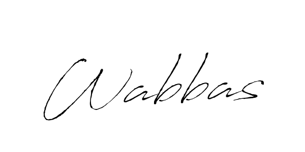 Antro_Vectra is a professional signature style that is perfect for those who want to add a touch of class to their signature. It is also a great choice for those who want to make their signature more unique. Get Wabbas name to fancy signature for free. Wabbas signature style 6 images and pictures png