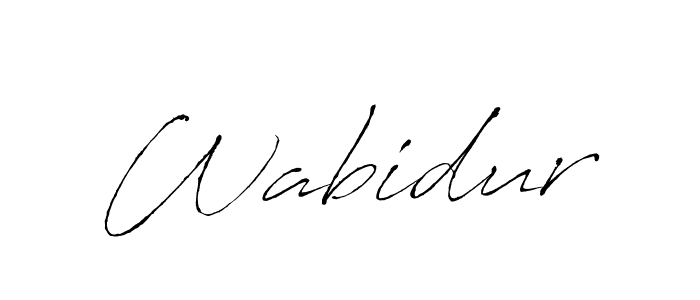Also You can easily find your signature by using the search form. We will create Wabidur name handwritten signature images for you free of cost using Antro_Vectra sign style. Wabidur signature style 6 images and pictures png