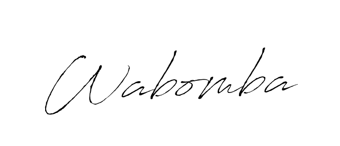 Once you've used our free online signature maker to create your best signature Antro_Vectra style, it's time to enjoy all of the benefits that Wabomba name signing documents. Wabomba signature style 6 images and pictures png