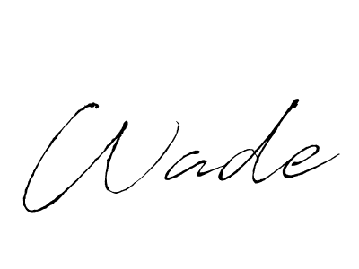 It looks lik you need a new signature style for name Wade. Design unique handwritten (Antro_Vectra) signature with our free signature maker in just a few clicks. Wade signature style 6 images and pictures png