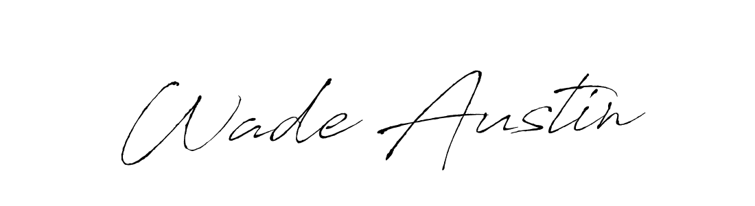Also You can easily find your signature by using the search form. We will create Wade Austin name handwritten signature images for you free of cost using Antro_Vectra sign style. Wade Austin signature style 6 images and pictures png