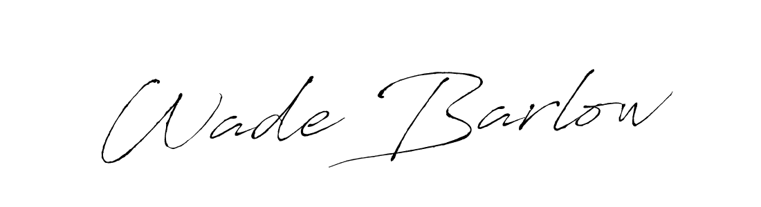 Make a beautiful signature design for name Wade Barlow. Use this online signature maker to create a handwritten signature for free. Wade Barlow signature style 6 images and pictures png