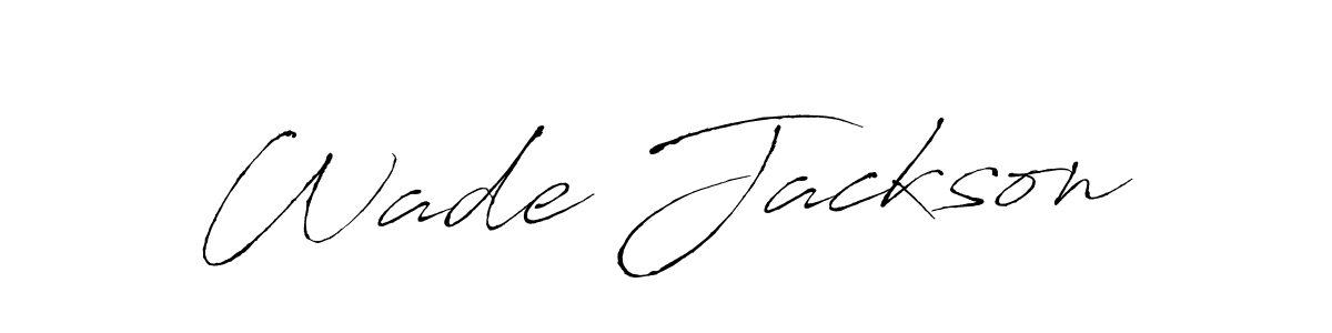 How to make Wade Jackson signature? Antro_Vectra is a professional autograph style. Create handwritten signature for Wade Jackson name. Wade Jackson signature style 6 images and pictures png