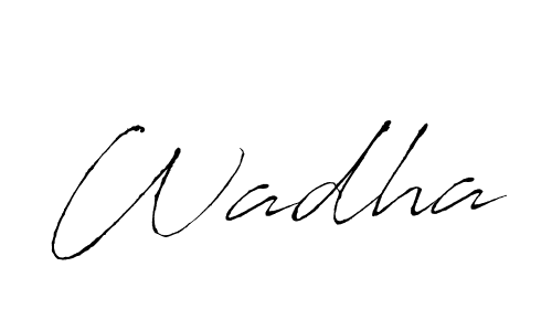 You can use this online signature creator to create a handwritten signature for the name Wadha. This is the best online autograph maker. Wadha signature style 6 images and pictures png