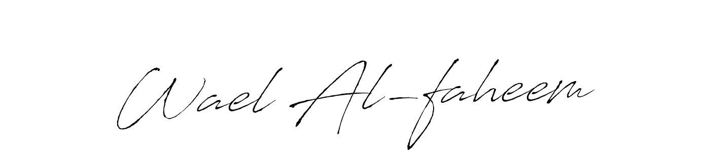 Similarly Antro_Vectra is the best handwritten signature design. Signature creator online .You can use it as an online autograph creator for name Wael Al-faheem. Wael Al-faheem signature style 6 images and pictures png