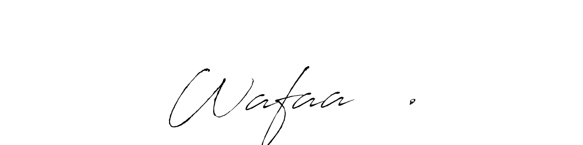 You can use this online signature creator to create a handwritten signature for the name Wafaaـــ.. This is the best online autograph maker. Wafaaـــ. signature style 6 images and pictures png