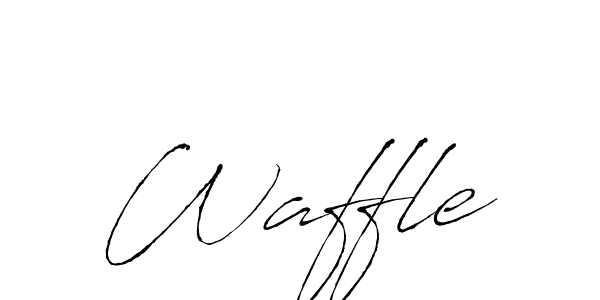 Best and Professional Signature Style for Waffle. Antro_Vectra Best Signature Style Collection. Waffle signature style 6 images and pictures png