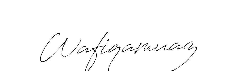 Design your own signature with our free online signature maker. With this signature software, you can create a handwritten (Antro_Vectra) signature for name Wafiqamuaz. Wafiqamuaz signature style 6 images and pictures png