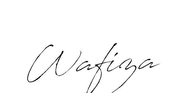 Also we have Wafiza name is the best signature style. Create professional handwritten signature collection using Antro_Vectra autograph style. Wafiza signature style 6 images and pictures png