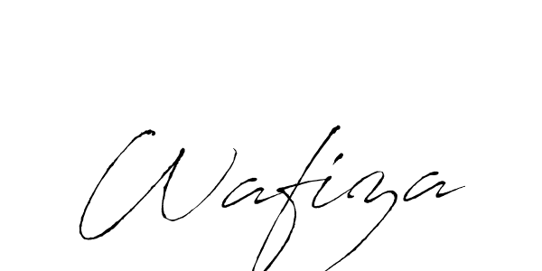 The best way (Antro_Vectra) to make a short signature is to pick only two or three words in your name. The name Wafiza include a total of six letters. For converting this name. Wafiza signature style 6 images and pictures png