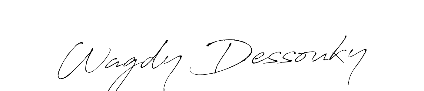 It looks lik you need a new signature style for name Wagdy Dessouky. Design unique handwritten (Antro_Vectra) signature with our free signature maker in just a few clicks. Wagdy Dessouky signature style 6 images and pictures png