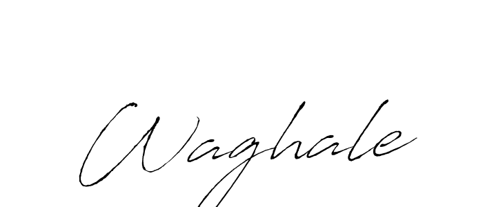 Create a beautiful signature design for name Waghale. With this signature (Antro_Vectra) fonts, you can make a handwritten signature for free. Waghale signature style 6 images and pictures png