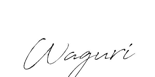 Make a beautiful signature design for name Waguri. Use this online signature maker to create a handwritten signature for free. Waguri signature style 6 images and pictures png