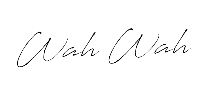 Also we have Wah Wah name is the best signature style. Create professional handwritten signature collection using Antro_Vectra autograph style. Wah Wah signature style 6 images and pictures png