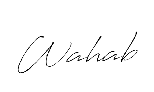 How to Draw Wahab signature style? Antro_Vectra is a latest design signature styles for name Wahab. Wahab signature style 6 images and pictures png