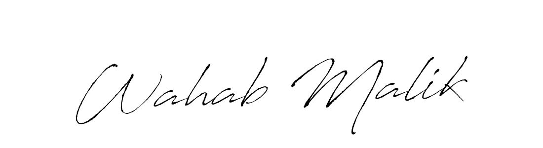 How to Draw Wahab Malik signature style? Antro_Vectra is a latest design signature styles for name Wahab Malik. Wahab Malik signature style 6 images and pictures png