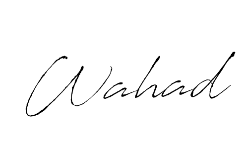The best way (Antro_Vectra) to make a short signature is to pick only two or three words in your name. The name Wahad include a total of six letters. For converting this name. Wahad signature style 6 images and pictures png