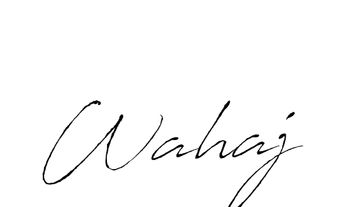 Make a beautiful signature design for name Wahaj. Use this online signature maker to create a handwritten signature for free. Wahaj signature style 6 images and pictures png