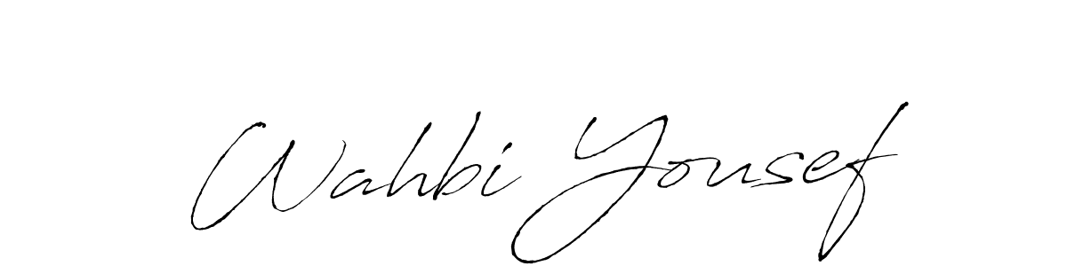 You should practise on your own different ways (Antro_Vectra) to write your name (Wahbi Yousef) in signature. don't let someone else do it for you. Wahbi Yousef signature style 6 images and pictures png